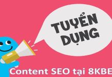 Tin tuyển dụng 8KBET cho vị trí content SEO hot nhất 2023 Thông tin tuyển dụng 8KBET cho vị trí content SEO